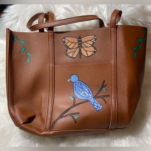 Bluebird Butterfly Handbag